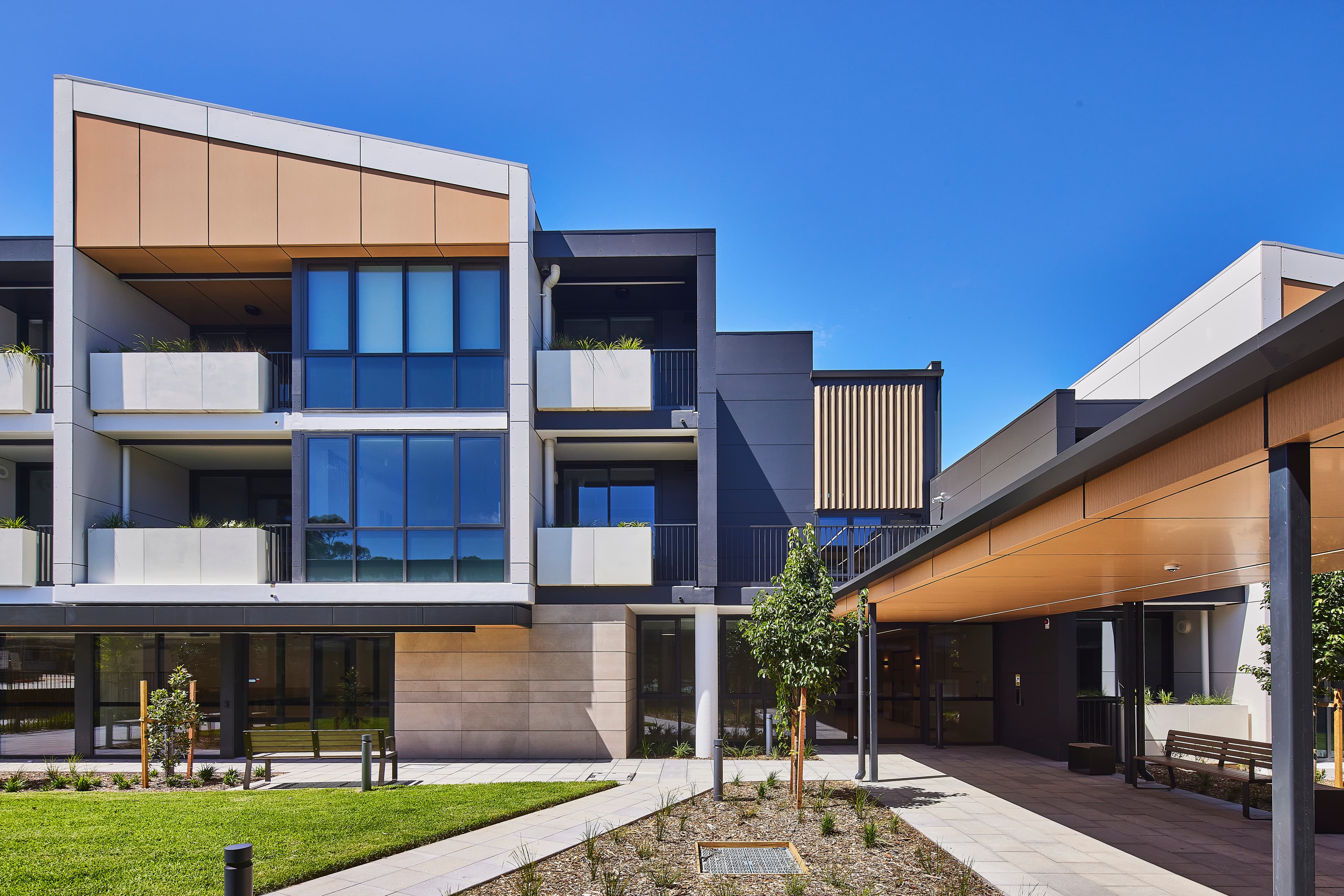 Lidcombe Supported Disability Accommodation building frontage