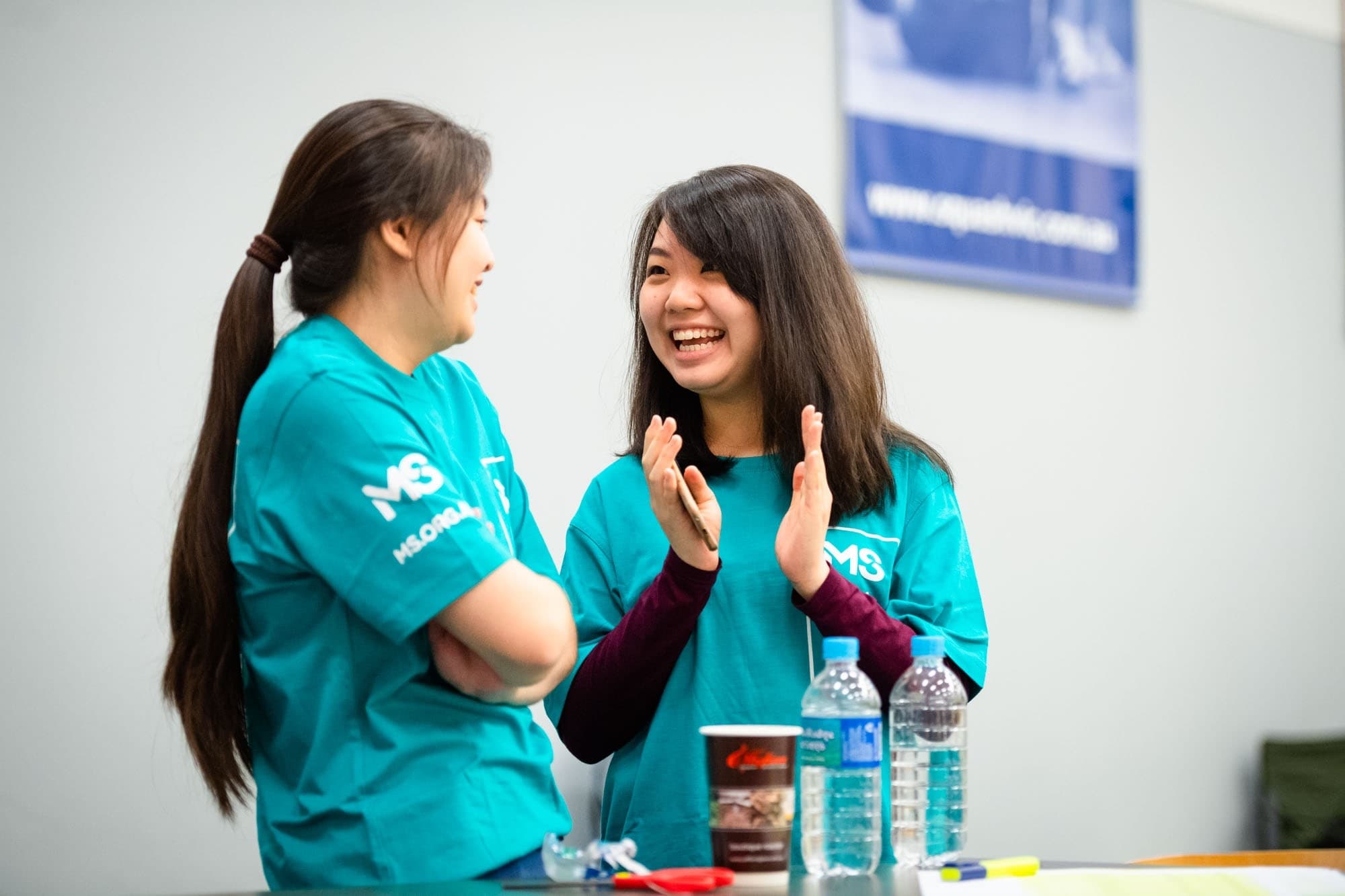 Volunteer at a fundraising event