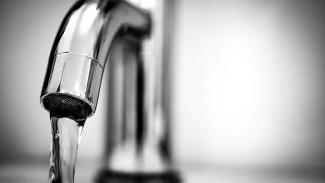 Black and white tap