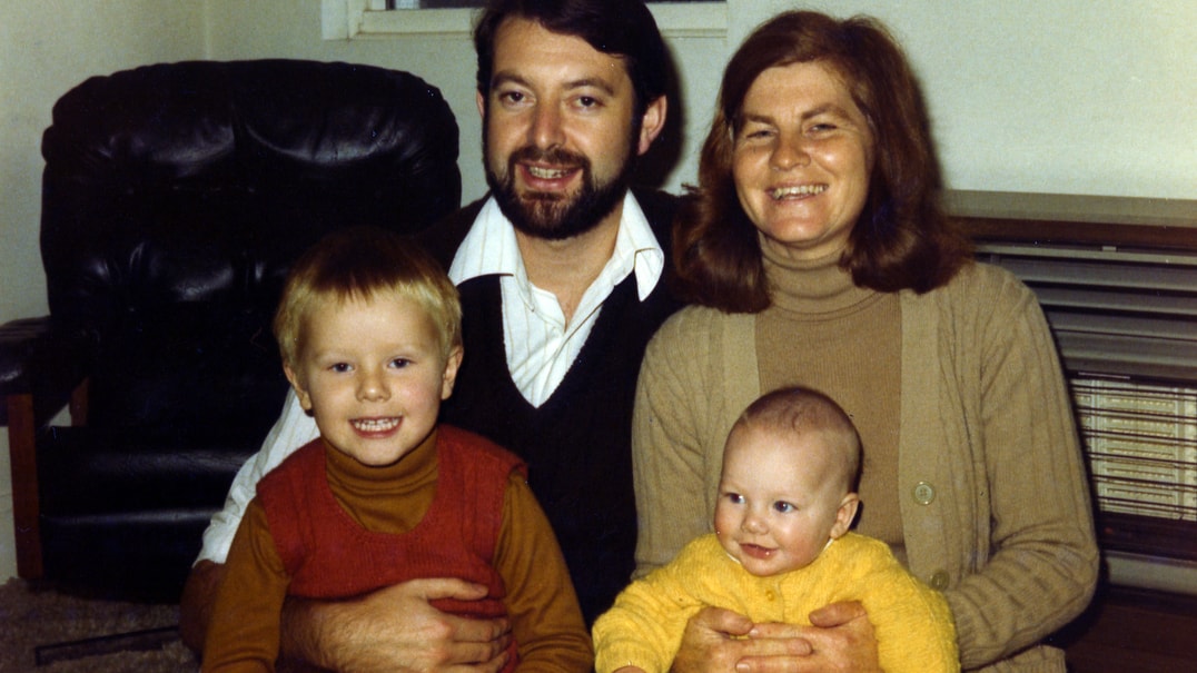 1978 Judith Bob and children Andrew and Kate Sydney