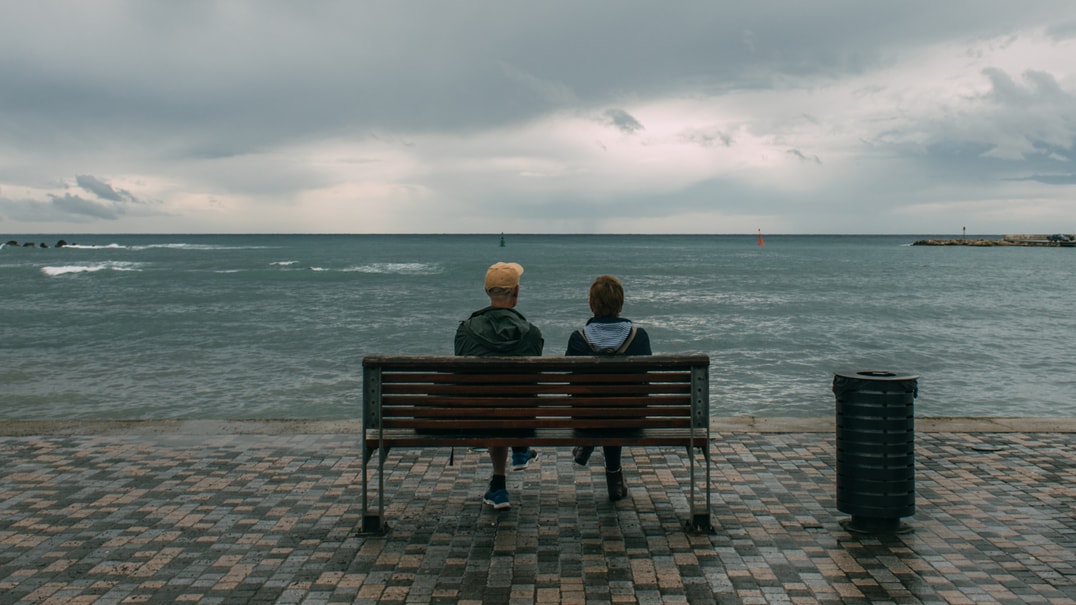 Couple on beach
