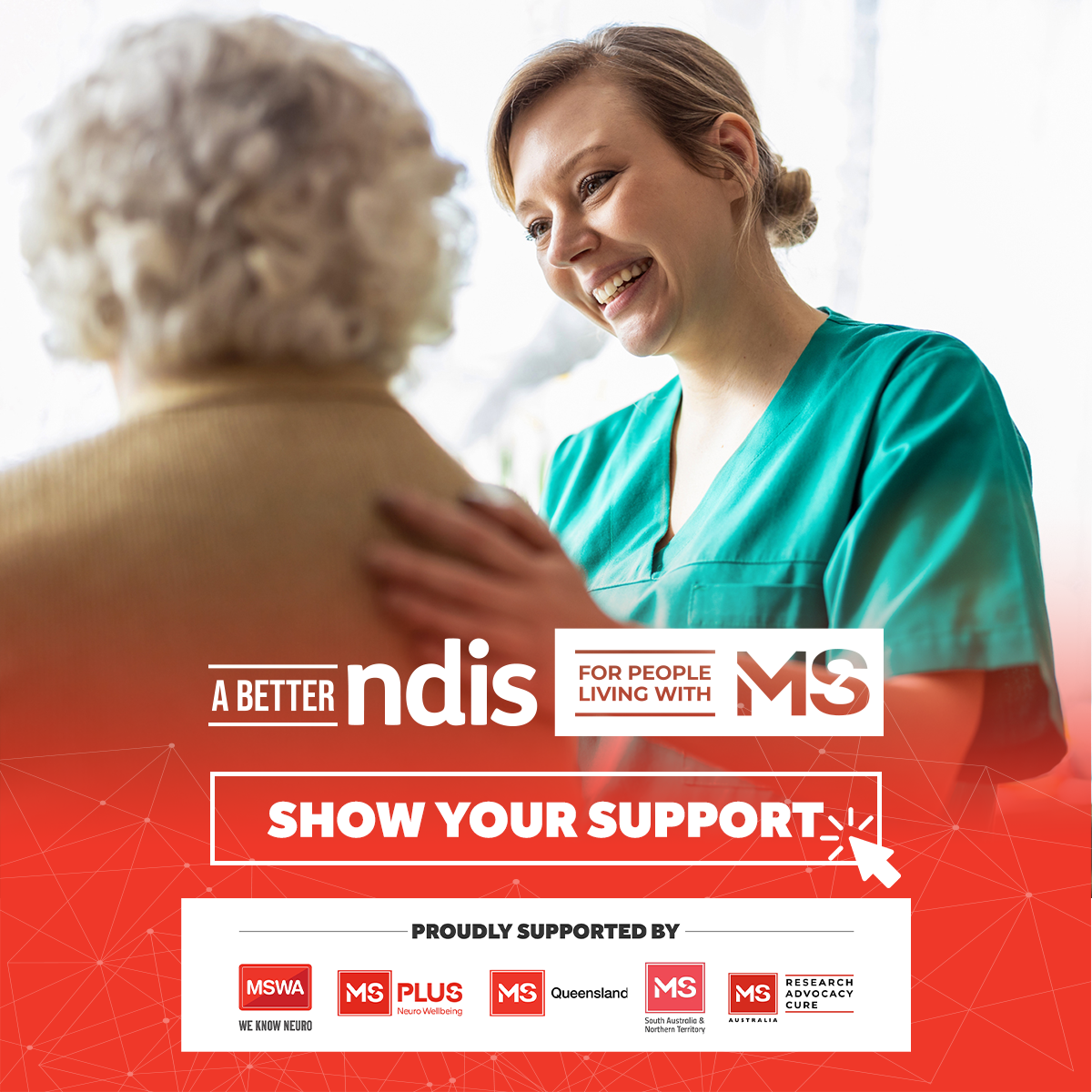 NDIS show your support